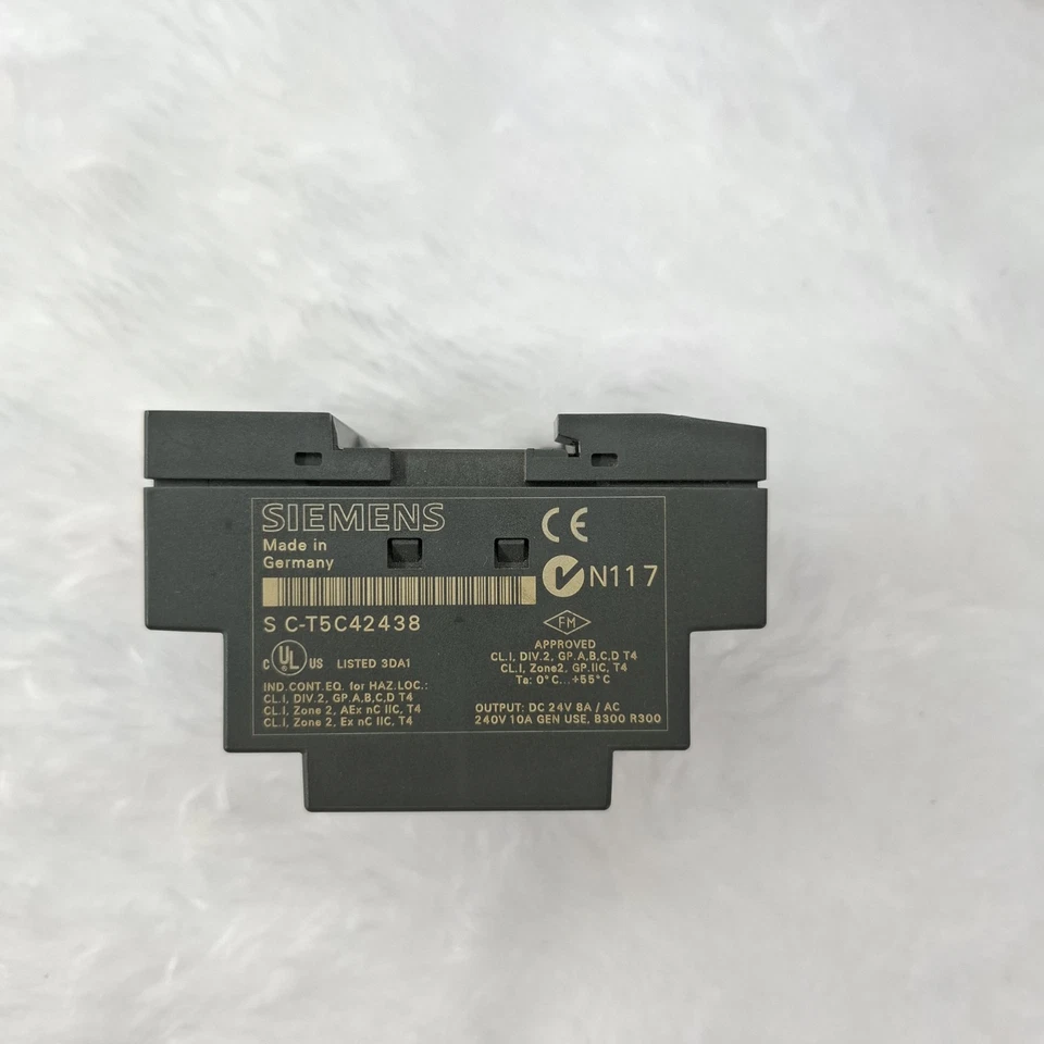 USED WORKING SIEMENS LOGO 6ED1052-1MD00-0BA5 12/24RC DC 12/24V FREE SHIP